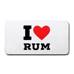 I love rum Medium Bar Mat