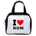 I love rum Classic Handbag (One Side)