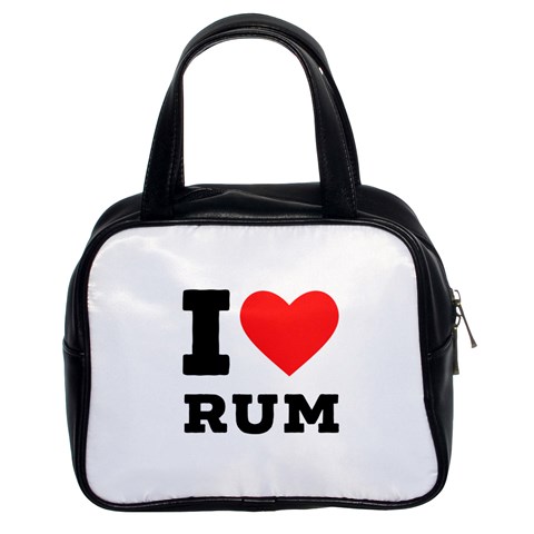 I love rum Classic Handbag (Two Sides) from ArtsNow.com Front