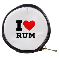 I love rum Mini Makeup Bag from ArtsNow.com Front