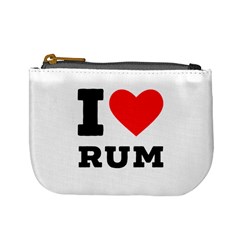 I love rum Mini Coin Purse from ArtsNow.com Front
