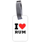 I love rum Luggage Tag (two sides)