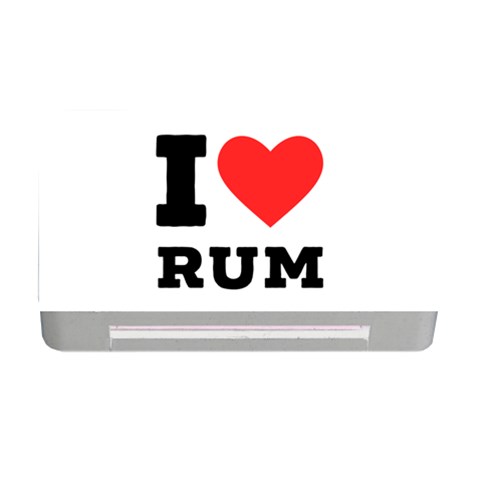 I love rum Memory Card Reader with CF from ArtsNow.com Front