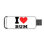 I love rum Portable USB Flash (One Side)