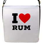 I love rum Flap Closure Messenger Bag (S)