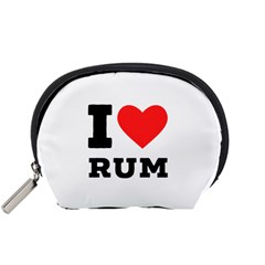 I love rum Accessory Pouch (Small) from ArtsNow.com Front