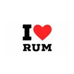 I love rum Satin Wrap 35  x 70 