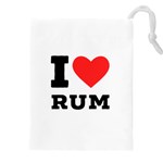 I love rum Drawstring Pouch (4XL)