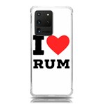 I love rum Samsung Galaxy S20 Ultra 6.9 Inch TPU UV Case