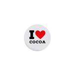 I love cocoa 1  Mini Buttons