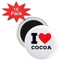 I love cocoa 1.75  Magnets (10 pack) 