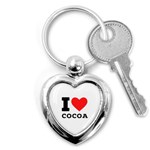 I love cocoa Key Chain (Heart)