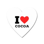 I love cocoa Heart Magnet