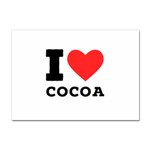 I love cocoa Sticker A4 (10 pack)