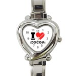 I love cocoa Heart Italian Charm Watch