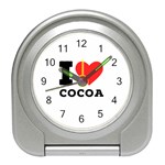 I love cocoa Travel Alarm Clock