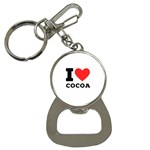 I love cocoa Bottle Opener Key Chain