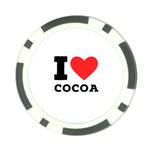 I love cocoa Poker Chip Card Guard