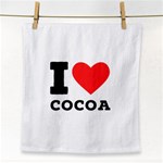 I love cocoa Face Towel