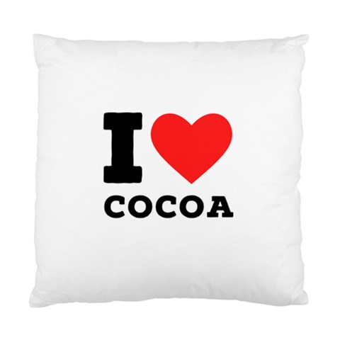 I love cocoa Standard Cushion Case (One Side) from ArtsNow.com Front