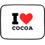 I love cocoa Fleece Blanket (Mini)