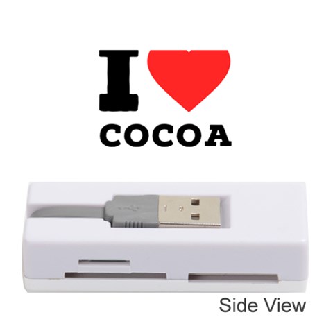 I love cocoa Memory Card Reader (Stick) from ArtsNow.com Front