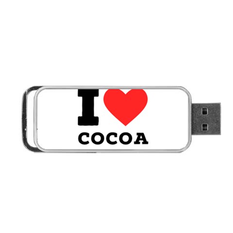 I love cocoa Portable USB Flash (Two Sides) from ArtsNow.com Front