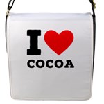 I love cocoa Flap Closure Messenger Bag (S)