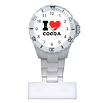 I love cocoa Plastic Nurses Watch