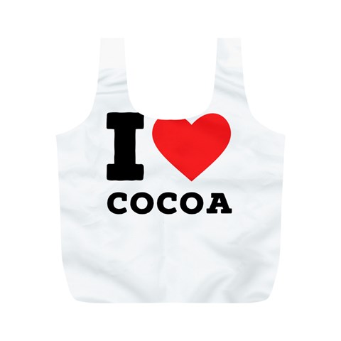 I love cocoa Full Print Recycle Bag (M) from ArtsNow.com Front