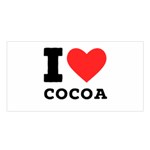 I love cocoa Satin Shawl 45  x 80 