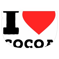 I love cocoa Make Up Case (Small) from ArtsNow.com Side Right
