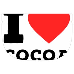I love cocoa Make Up Case (Large) from ArtsNow.com Side Right