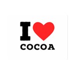 I love cocoa Premium Plush Fleece Blanket (Mini)