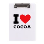 I love cocoa A5 Acrylic Clipboard