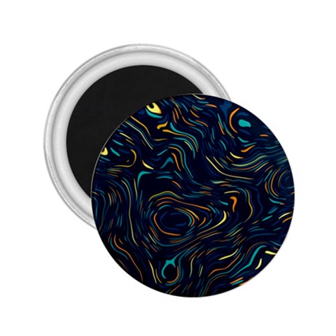Colorful Abstract Pattern Creative Colorful Line Linear Background 2.25  Magnets from ArtsNow.com Front