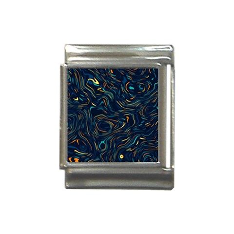 Colorful Abstract Pattern Creative Colorful Line Linear Background Italian Charm (13mm) from ArtsNow.com Front