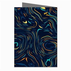 Colorful Abstract Pattern Creative Colorful Line Linear Background Greeting Cards (Pkg of 8) from ArtsNow.com Right