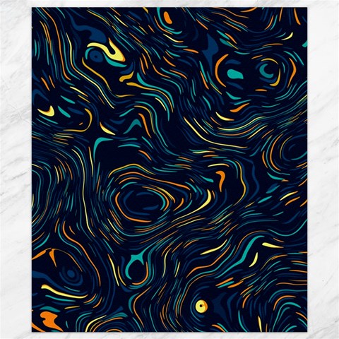 Colorful Abstract Pattern Creative Colorful Line Linear Background Canvas 8  x 10  from ArtsNow.com 8.15 x9.66  Canvas - 1