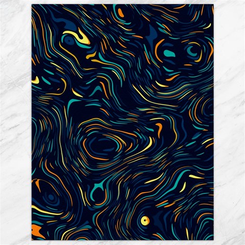 Colorful Abstract Pattern Creative Colorful Line Linear Background Canvas 12  x 16  from ArtsNow.com 11.86 x15.41  Canvas - 1