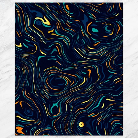 Colorful Abstract Pattern Creative Colorful Line Linear Background Canvas 16  x 20  from ArtsNow.com 15.75 x19.29  Canvas - 1