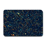 Colorful Abstract Pattern Creative Colorful Line Linear Background Small Doormat