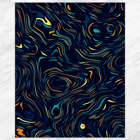 Colorful Abstract Pattern Creative Colorful Line Linear Background Canvas 11  x 14  from ArtsNow.com 10.95 x13.48  Canvas - 1