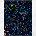 Colorful Abstract Pattern Creative Colorful Line Linear Background Canvas 11  x 14 