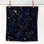 Colorful Abstract Pattern Creative Colorful Line Linear Background Face Towel