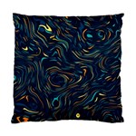 Colorful Abstract Pattern Creative Colorful Line Linear Background Standard Cushion Case (One Side)