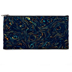 Colorful Abstract Pattern Creative Colorful Line Linear Background Pencil Case from ArtsNow.com Front