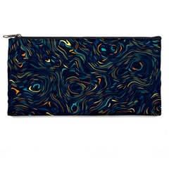 Colorful Abstract Pattern Creative Colorful Line Linear Background Pencil Case from ArtsNow.com Front