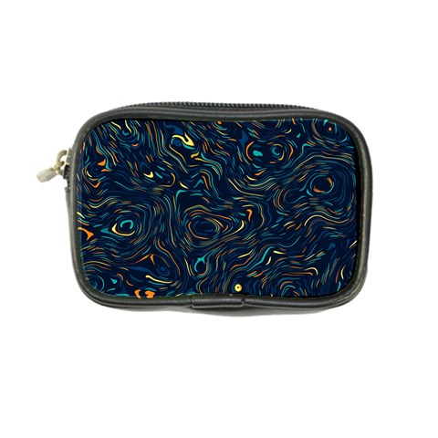 Colorful Abstract Pattern Creative Colorful Line Linear Background Coin Purse from ArtsNow.com Front