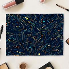 Colorful Abstract Pattern Creative Colorful Line Linear Background Cosmetic Bag (XL) from ArtsNow.com Front